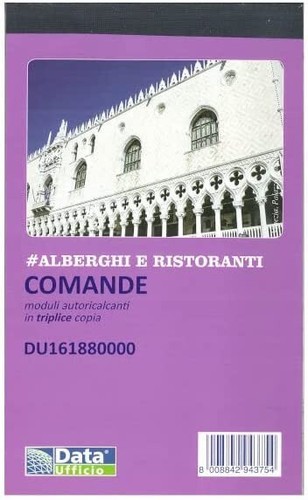 Blocco comande copie - comande, 3