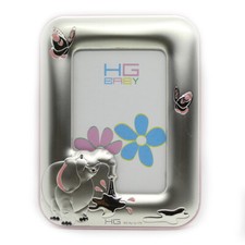 Cornice portafoto bambina rosa