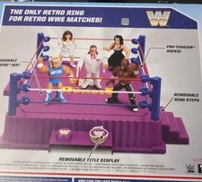 Mattel wwe retro ring playset - wwe,