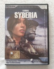 B.Sokal Syberia - PC cd-rom gioco Videogioco retrogame Vintage 2 dischi completo