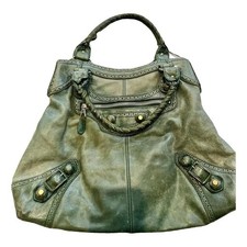 Balenciaga city bag green - balenciaga,