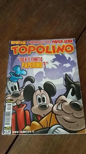 Topolino 2794 disney 150726 - disney,