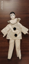 Unica, rara, Bambola Pierrot Vintage come NUOVA 1960