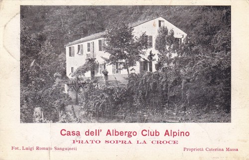 Cartolina genova prato - cartolina, di