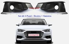 SET 2 GRIGLIA PARAURTI ANTERIORE PER AUDI A4 B9 20 CORNICE MOSTRINA FENDINEBBIA 