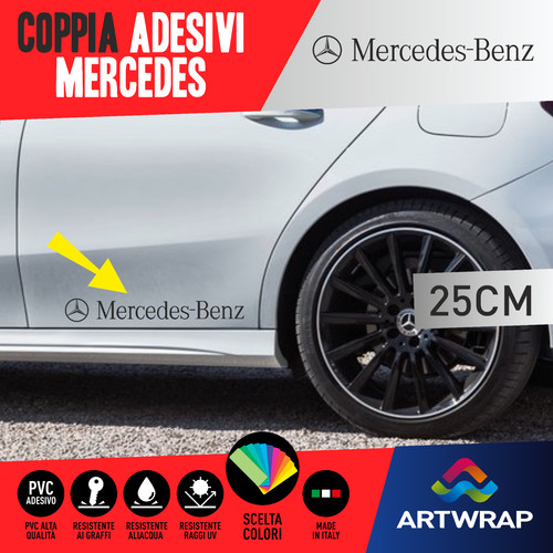 Adesivo stickers mercedes - stickers,