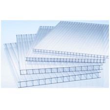 LASTRA IN POLICARBONATO ALVEOLARE mm 10 cm 210 x 100 copertura parete