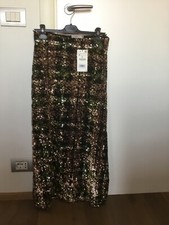 zara gonna midi paillettes