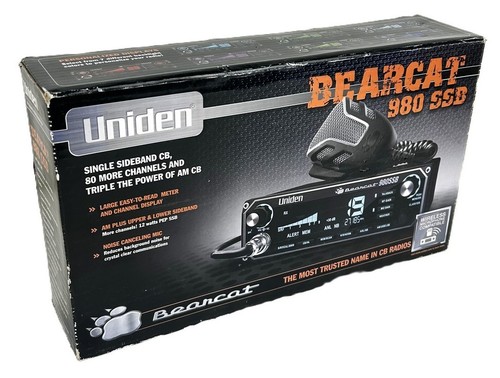 Uniden bearcat 980 ssb banda - uniden,