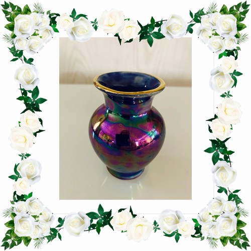 Piccolo vaso ceramica smaltata