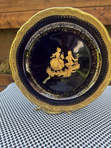 Vintage limoges castel cobalt - vintage,