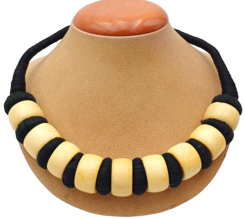Collana etnica girocollo - collana,