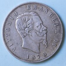VITTORIO EMANUELE II 5 LIRE