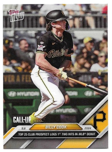 Billy cook rookie 2024 topps - cook,