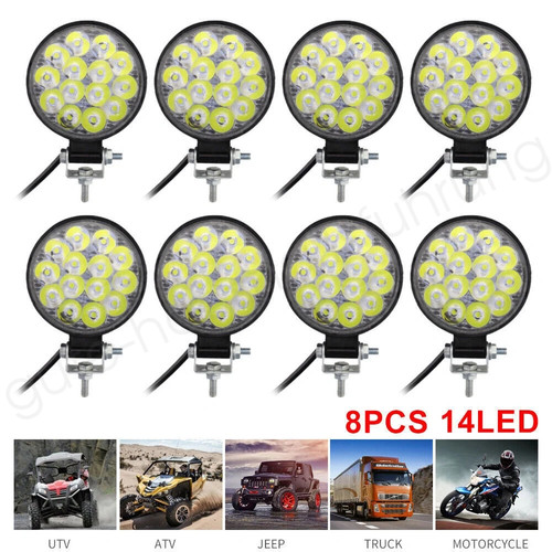 Faro lavoro led auto - auto, 8x
