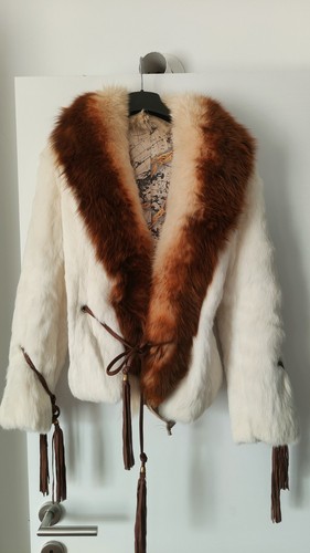 Pelliccia lapin collo volpe - pelliccia,