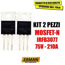 KIT 2PEZZI  MOSFET-N IRFB3077