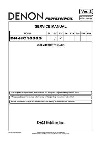 Servizio manuale istruzioni - servizio, di