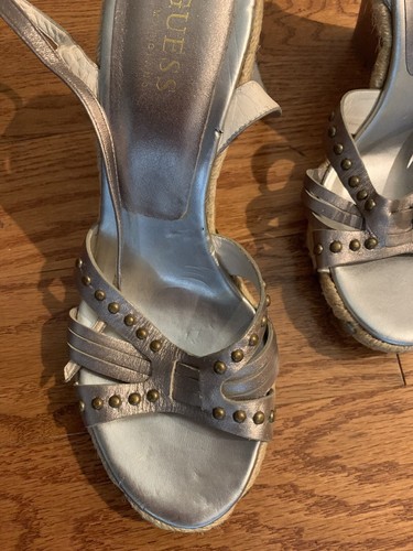 Guess marciano wedge silver - by,