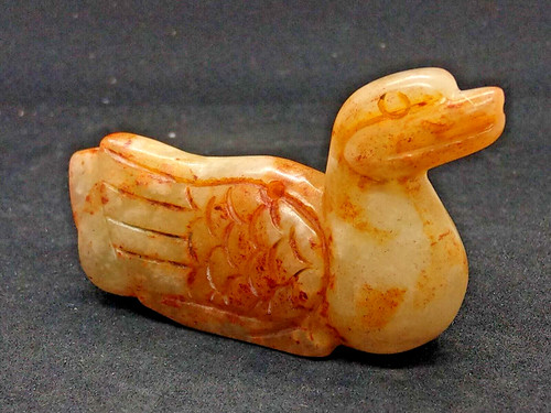 Antica scultura anatra - antica,