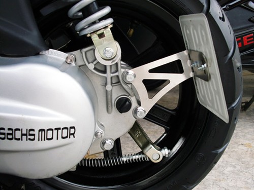 Supporto targa laterale per - supporto,