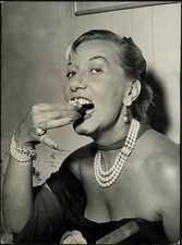 Foto vintage Wanda Osiris 1954 Ft 37458 - Stampa 24x18 cm