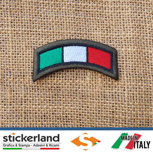 Toppa patch ricamata italia - toppa,