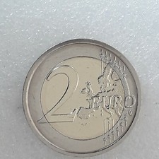 2 EURO ITALIA 2019 "Dante Alighieri" - Raro e con difetto di conio
