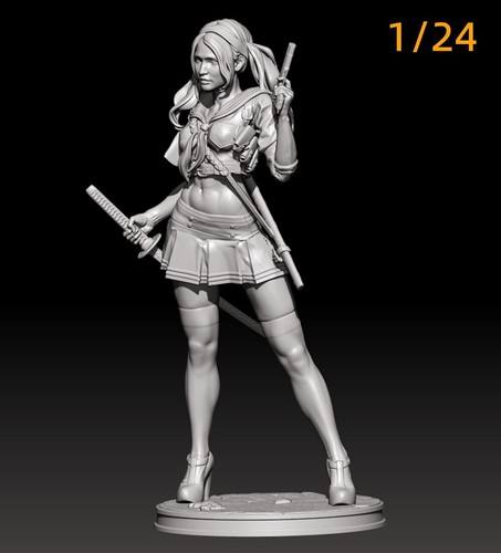Resin figure model kit - 1/24,