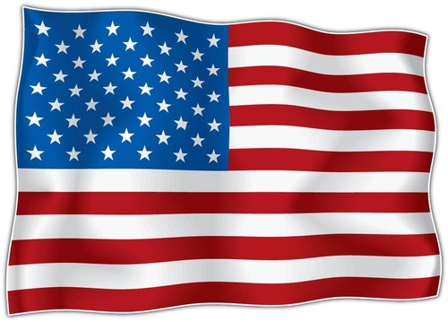 Autoadesivo bandiera usa - autoadesivo,