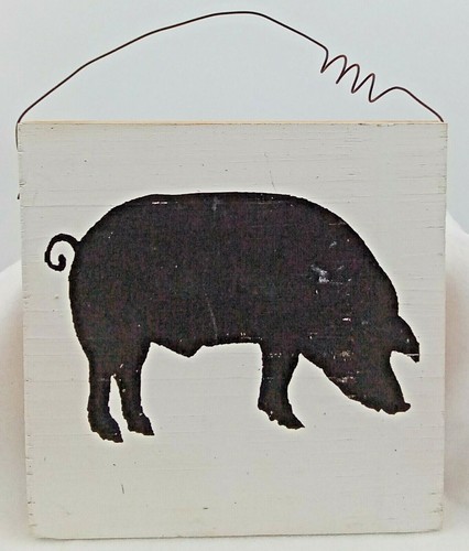Quadro insegna blocco legno