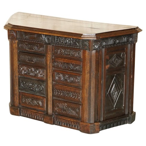 Antica credenza cassettiera - credenza,