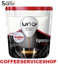 96 CAPSULE KIMBO UNO SYSTEM ESPRESSO NAPOLI ORIGINALI -1 CT -