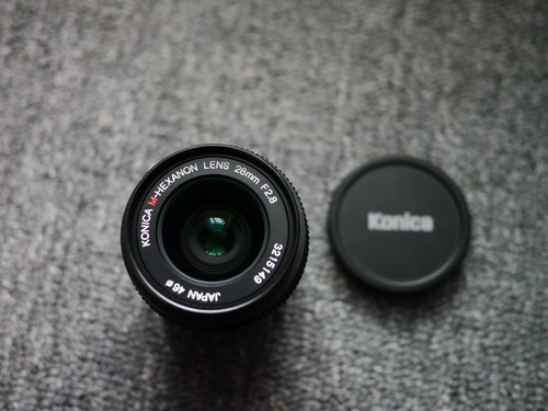 Konica hexanon f - m, 28