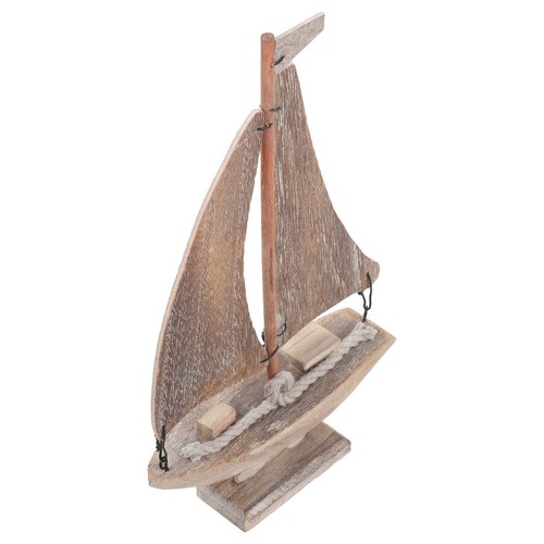 Scultura barca vela - di,