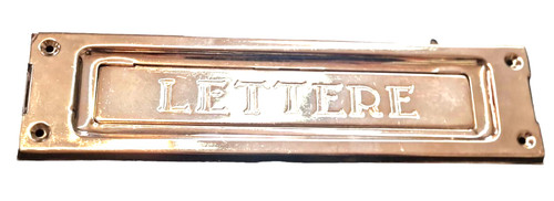 Placca buca per lettere - placca,