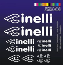 KIT PEGATINAS - STICKERS - VINILO - VINYL - BICICLETA - BIKE - CINELLI - LAMINA