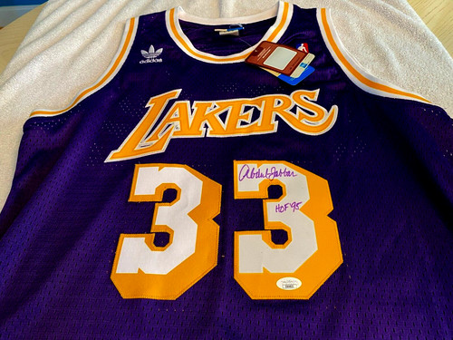 Maglia abdul jabbar - (hof, 95)