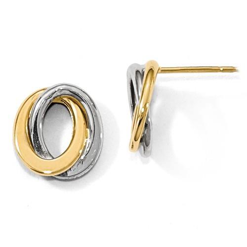 Orecchini perno con design - perno, a