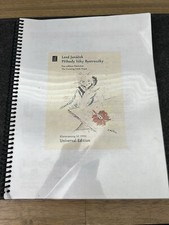 Janácek: The Cunning Little Vixen Partitur Direttore Jiří Zahrádka Universal Ed.