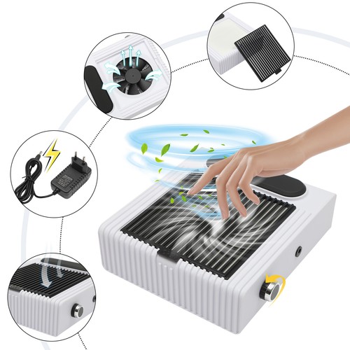 Aspirapolvere per unghie 80w - aspirapolvere,