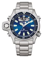 Orologio Citizen JP2000-67L Eco Drive Drive Orologio Uomo Acciaio Argento