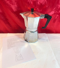 PEZZETTI 6 TAZZE ALLUMINIO