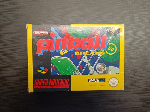 Pinball dreams super nintendo - pinball,
