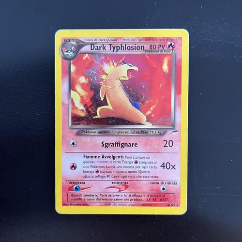 Pokemon card dark typhlosion - pokemon,