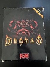 Blizzard DIABLO gioco PC classico del 1996 in originale BIG BOX BUONE condizioni scatola originale