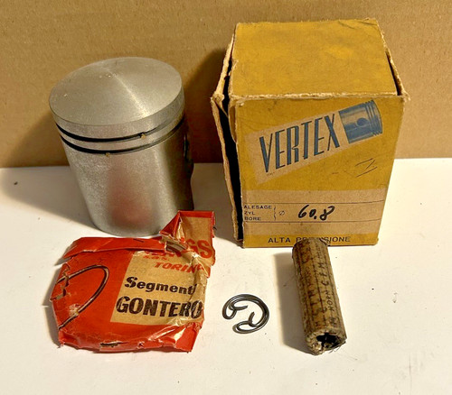 Pistone vertex per lambretta - pistone,