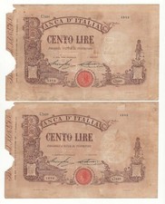 FALSO D'EPOCA 100 LIRE MATRICE