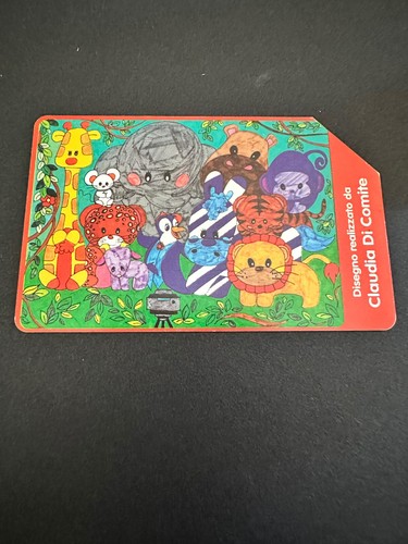 Scheda telefonica kinder - scheda,
