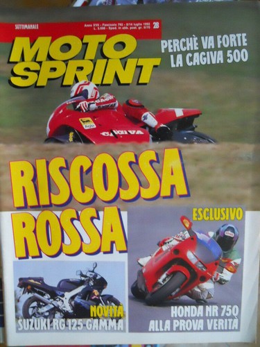 Motosprint 1992 riscossa - 1992,